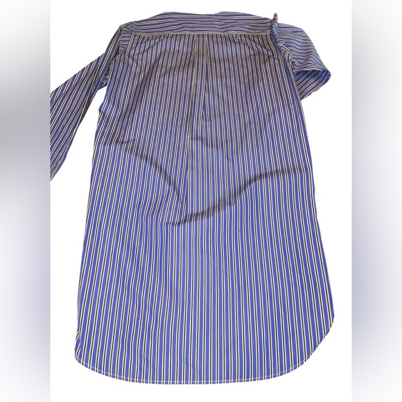 Polo Ralph Lauren Dress Women’s 2 Striped Blue White Black Preppy Classic Fall - Picture 3 of 6